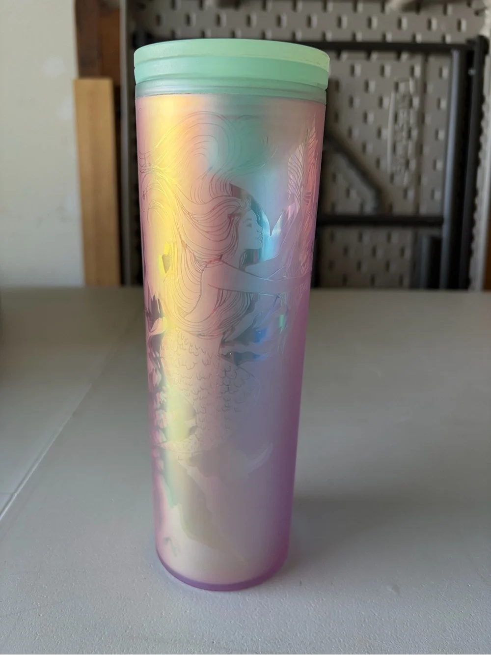 Starbucks Tumbler Travel Cup Iridescent Siren